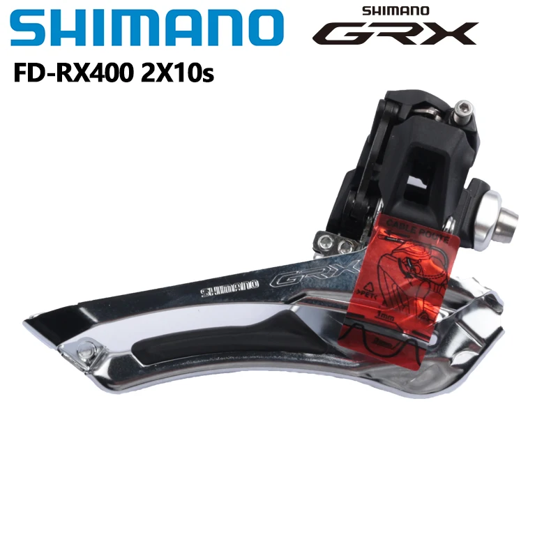 Shimano GRX RX400 Front Derailleur Gravel 2x10s Speed Rear Derailleur RD-RX400 10Speed For Road Bike Bicycle Part