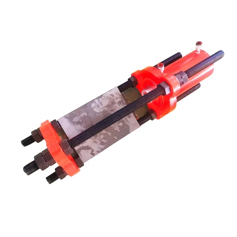 Portable YJ50-B type track pin disassembler excavator chain link machine 120 tons electric hydraulic repair tool