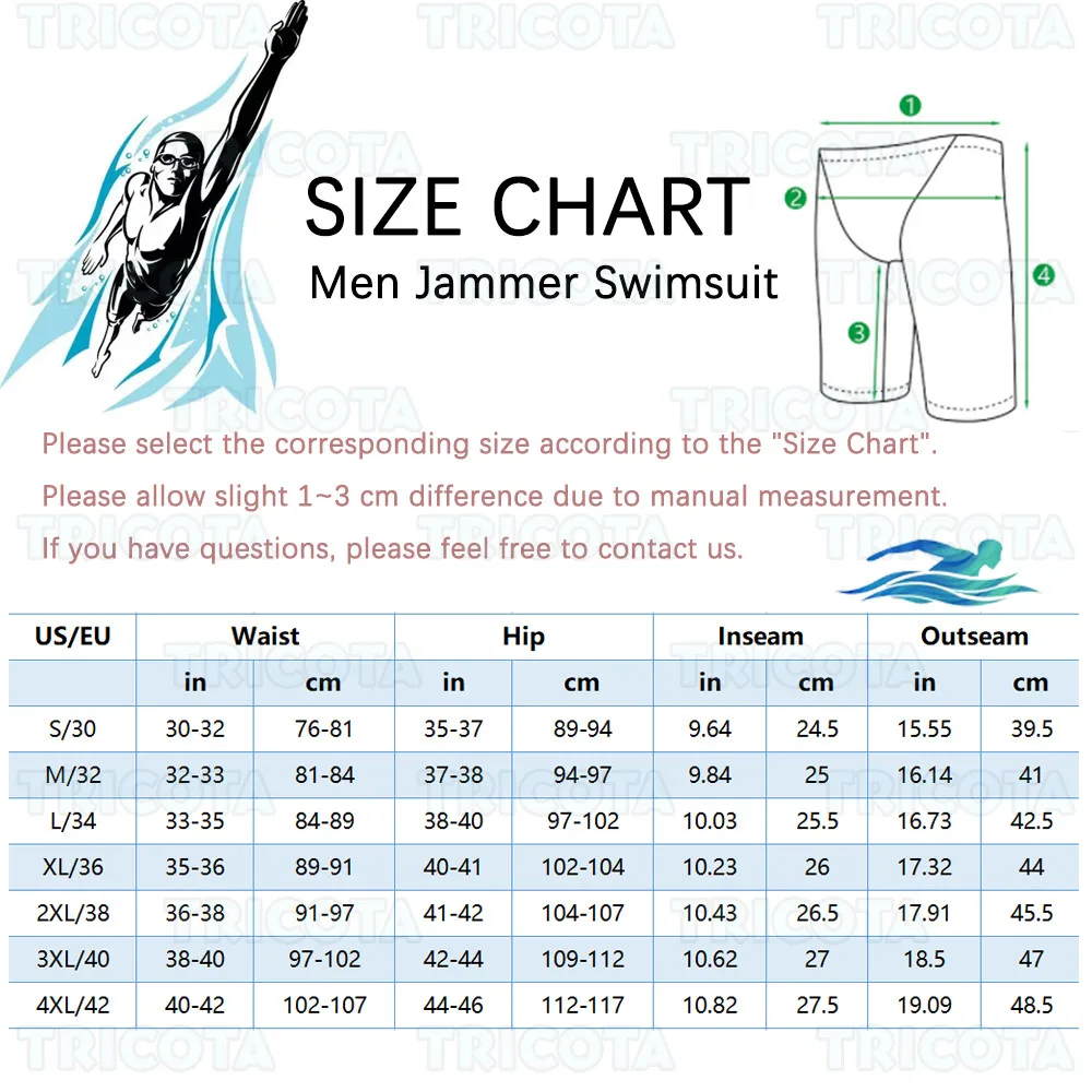 Men\'s Swimming Shorts Professional High Quality Swim Trunks Quick Dry UV Protection Endurance Athletic Surfing swimsuit Jammers