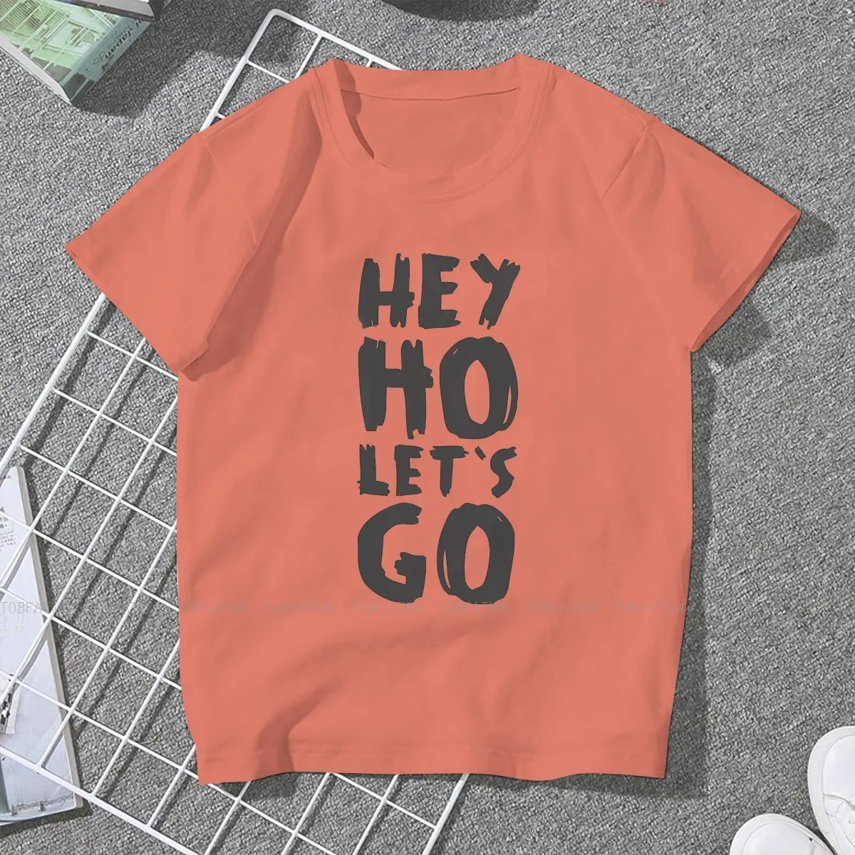 Hey Ho Lets Go Harajuku TShirt Ramone Cool and Ordinary Creative Streetwear 5XL T Shirt Girl Short Sleeve Unique Gift Clothes