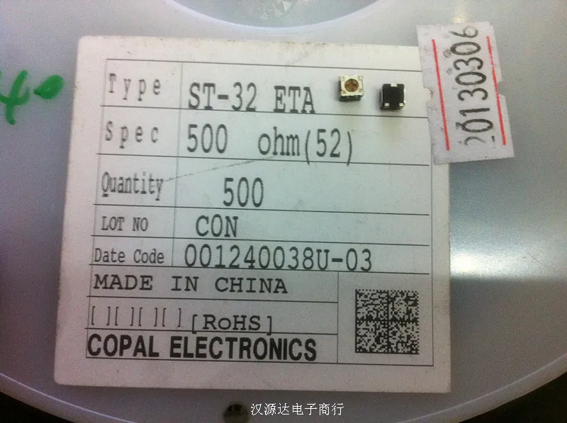 

10 шт./лот ST32ETA501 500R 500 3X3 мм чипы электронные новые