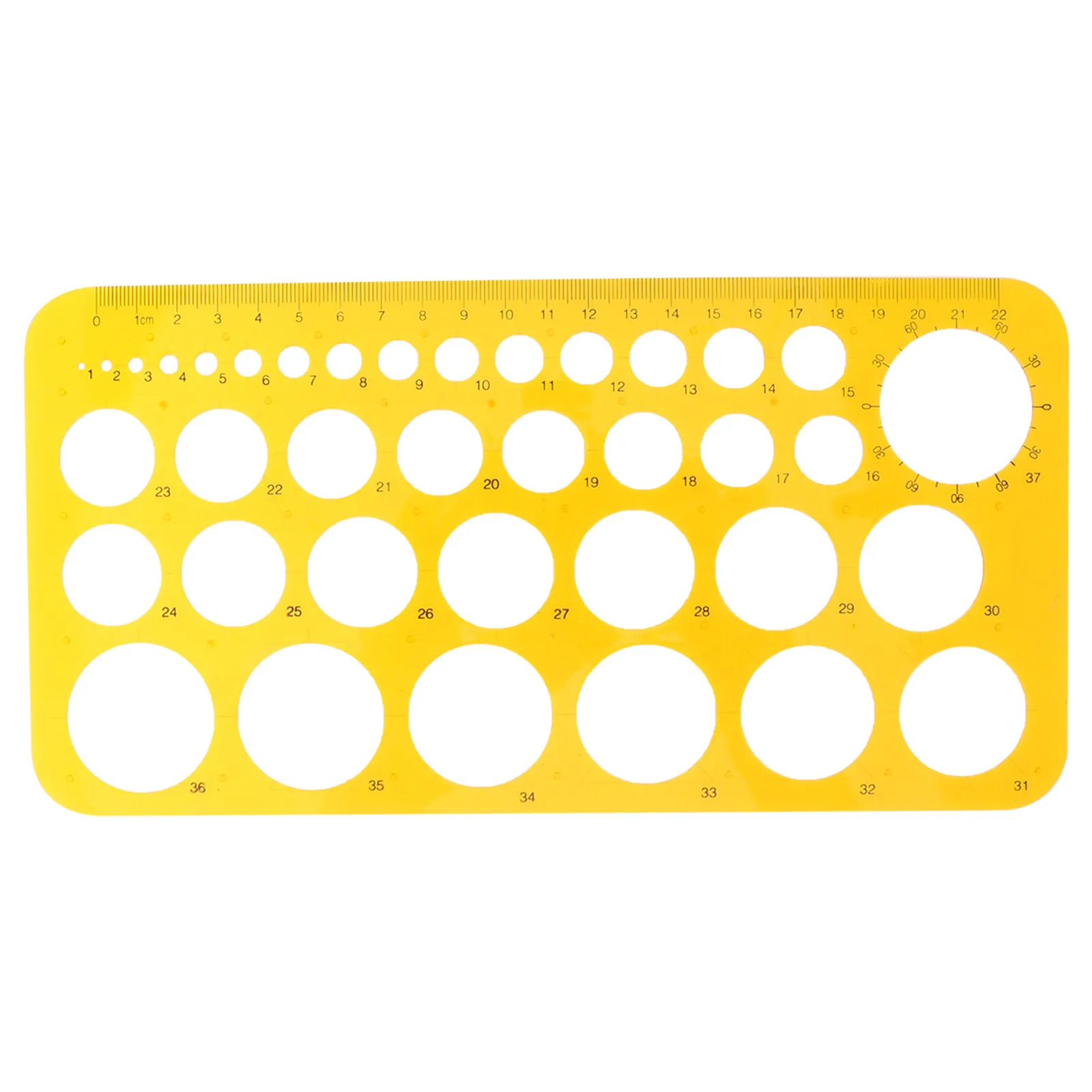 Stencils Templates Painting Drawing Plastic Geometric Ruler Halloween Christmas New Year Architectural Template Ruler Clear