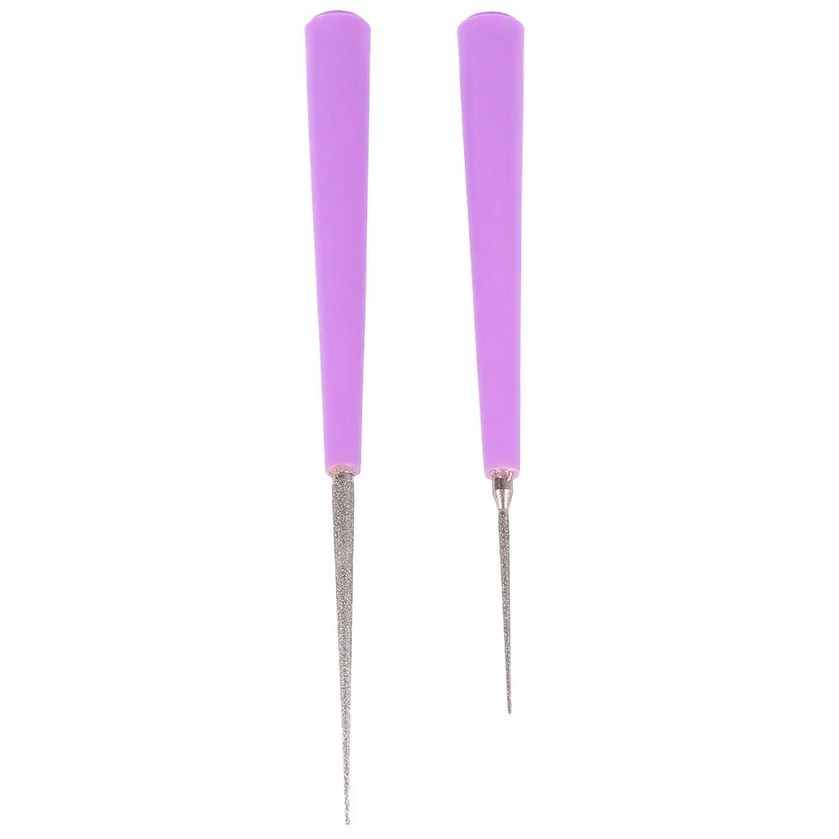 

2 Pcs Bead Reamer Set for Crafting DIY Jewelry Hole Puncher Tool Professional Beads Drill Expander Craft Supplies