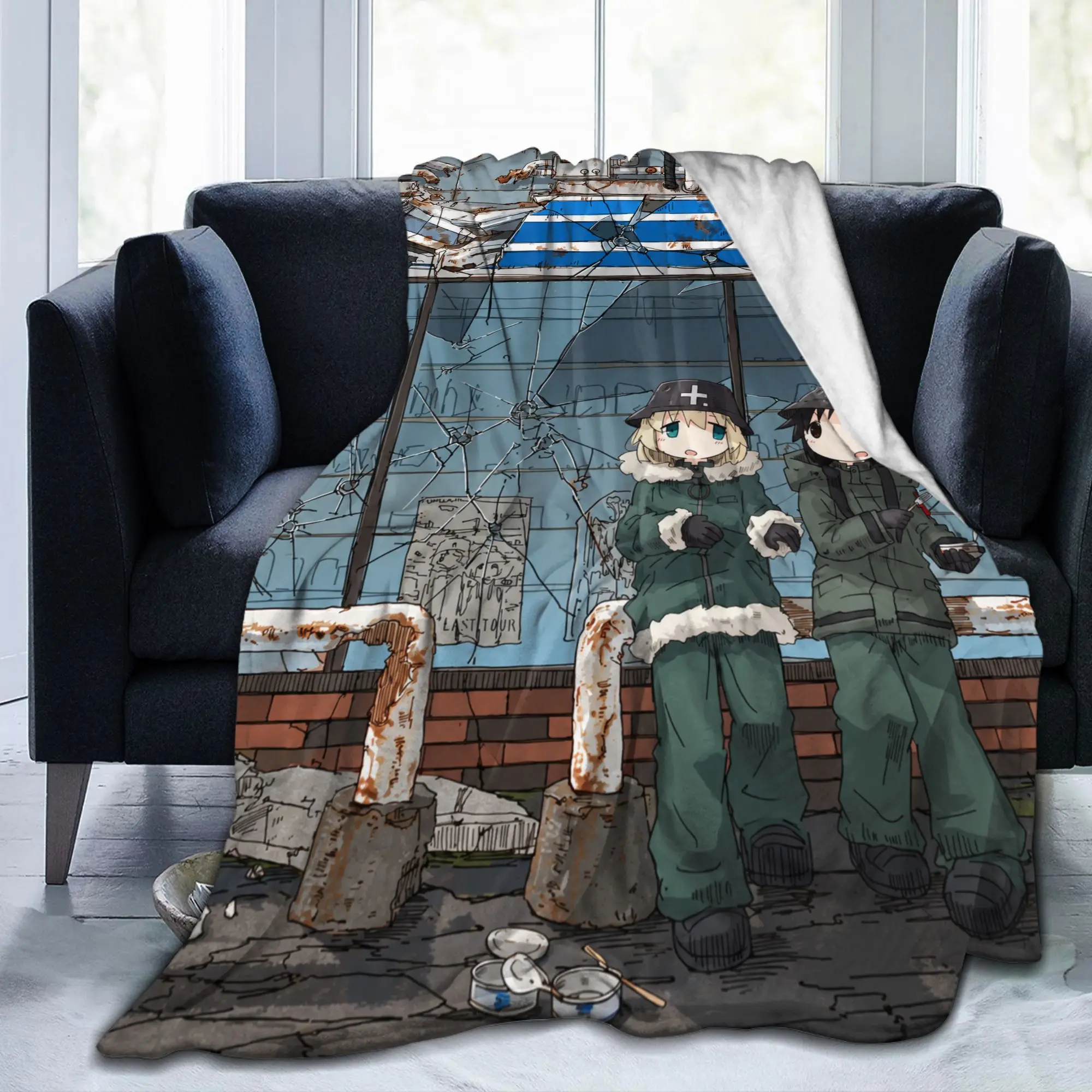 Girls' Last Tour Blanket Quality Soft Warm  Throw Blanket Winter Travel Office Living Room Novelty Bedspread