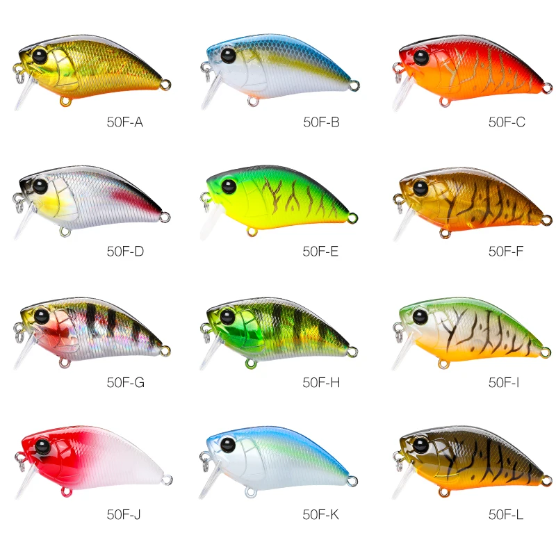 Tsurinoya Crankbait flotante Magician para lubina de poca profundidad - imagen 2
