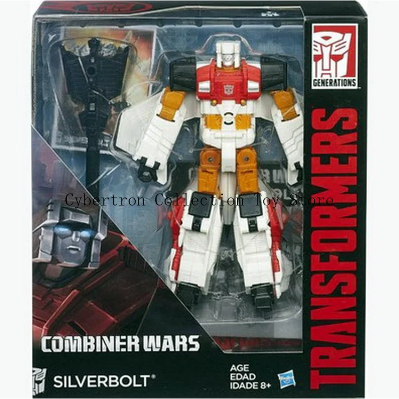 

[In Stock] Transformation Toys Combiner Wars Silverbolt Voyager Class Autobot Model, Poseable Figure for Collection