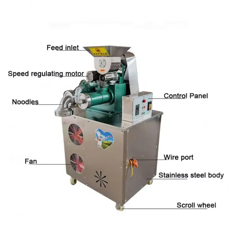 

High Quality Automatic Rice Noodle Machine Sweet Potato Vermicelli Machine for Sale