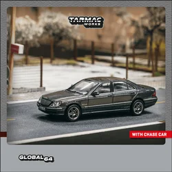 TW In Stock 1:64 S65 Tectite Grey Metallic Diecast Diorama Car Model Collection Miniature Toys Tarmac Works