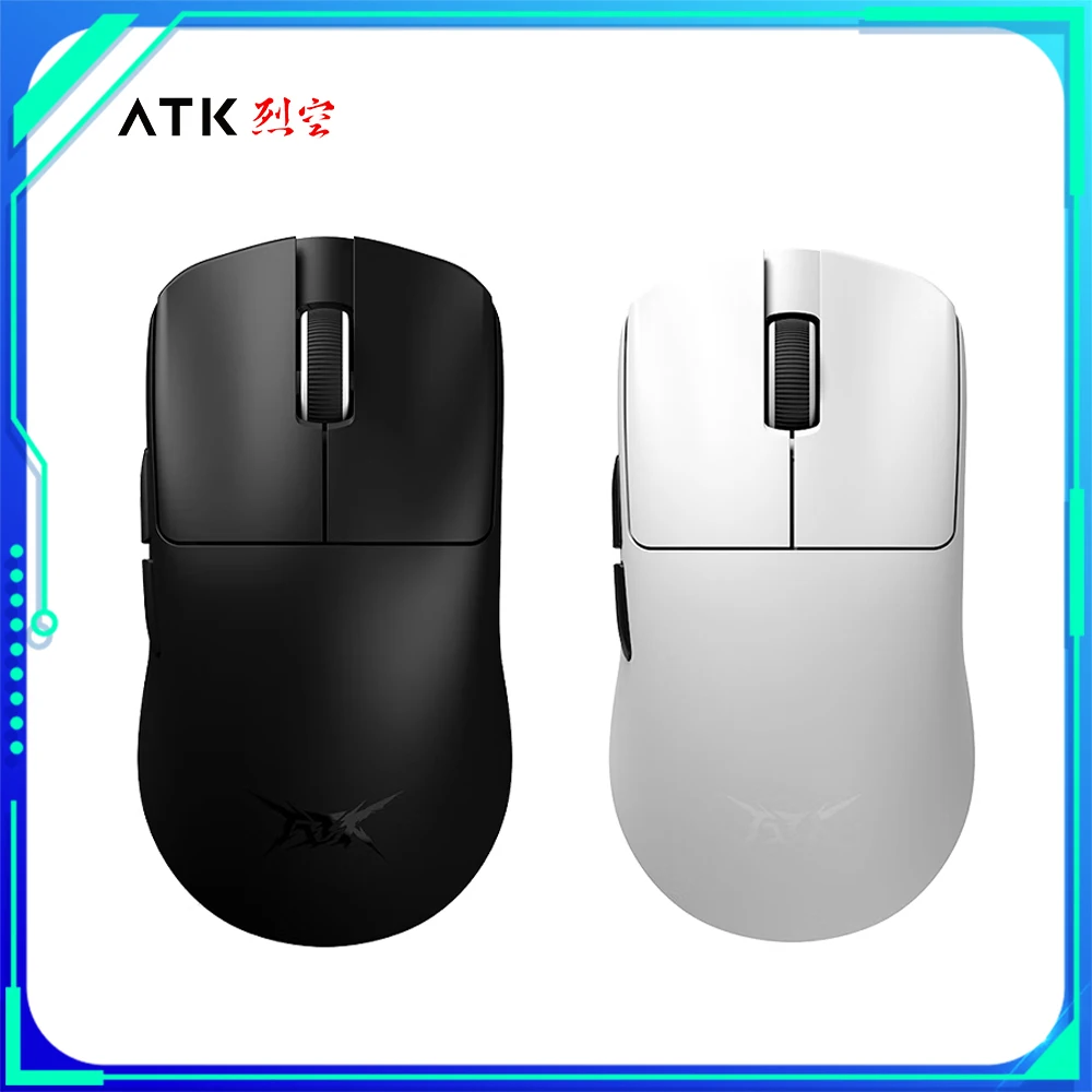 Atk Blazing Sky F1 Extreme Muis Dual Mode Paw3950ultra Gaming Muis Lichtgewicht Ergonomie Muizen Custom Pc Gamer Accessoires