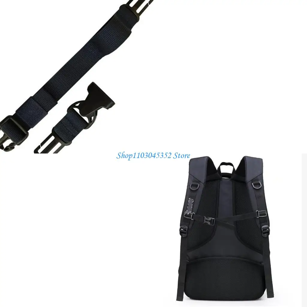

Backpack Chest Strap Add on,Elastic Backpack Sternum Strap,Adjustable Chest Belt