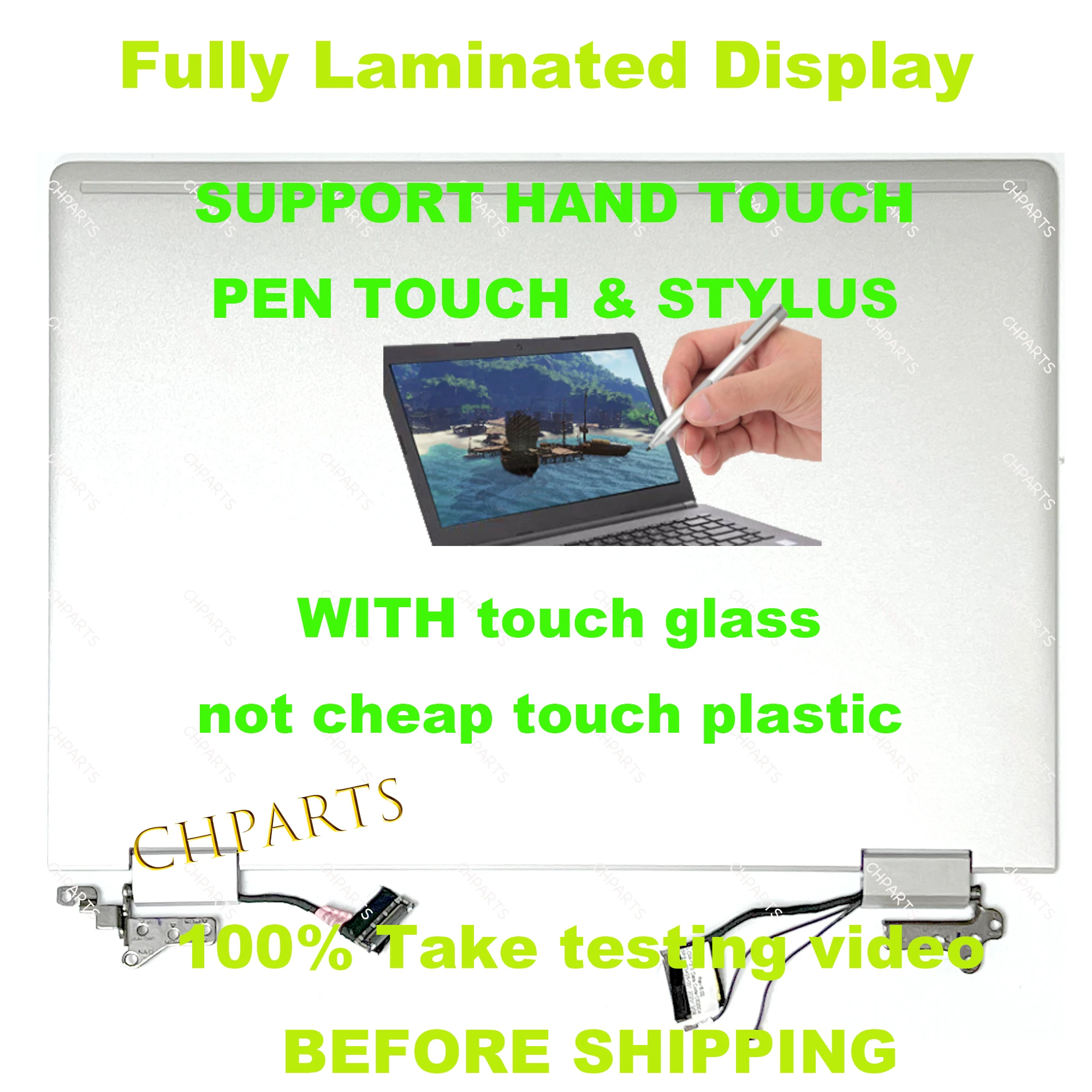 13.3' for HP ProBook X360 435 G7 G8 G9 G10 1920*1080 LCD Display Touch Screen Replacement Complete Assembly with IR HD Camera