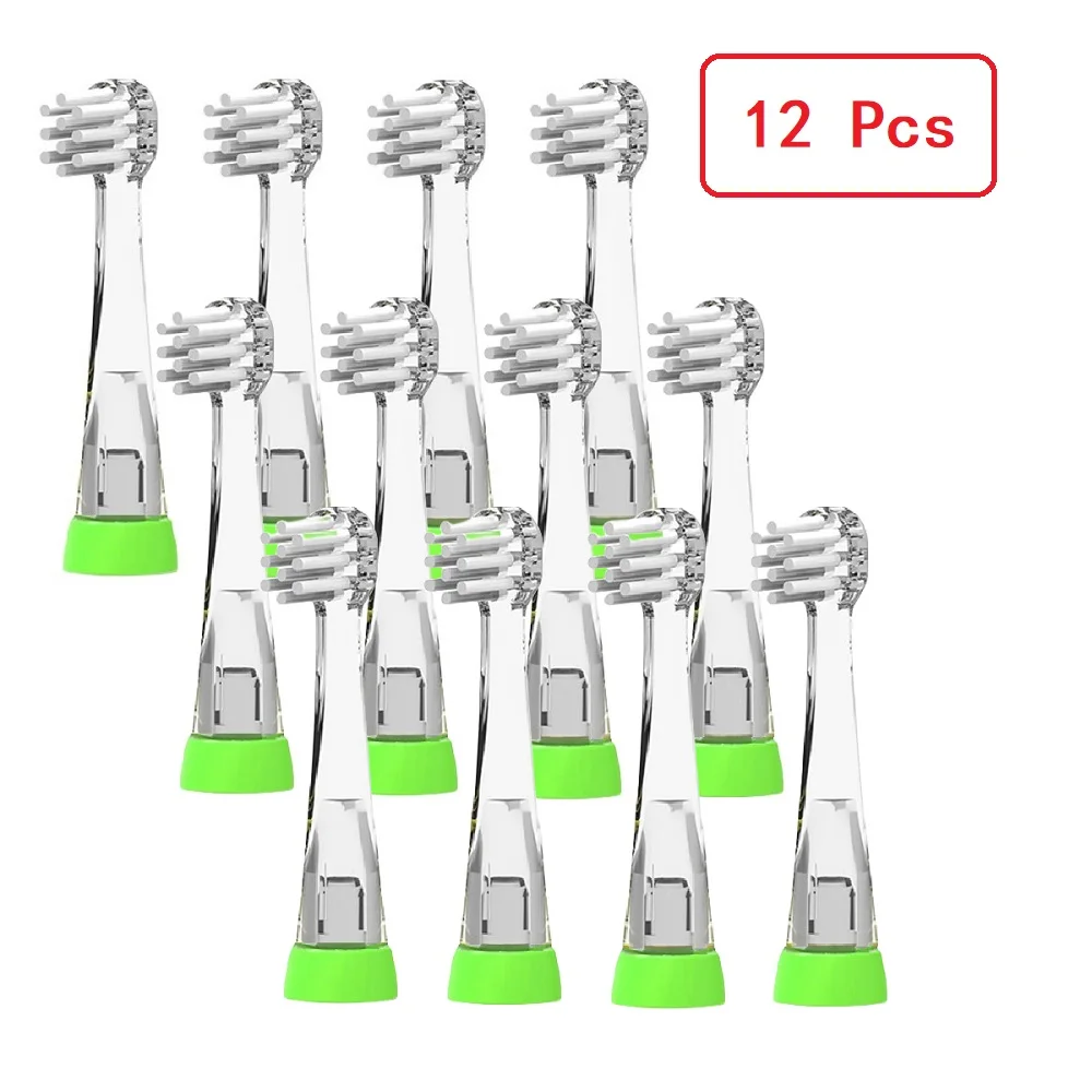 4/8/12/16 pcs SG-811 têtes de brosse de resubdivision d'enfants pour Seago SG902/SG602/EK1 tête de brosse à dents électrique Ultral Soft