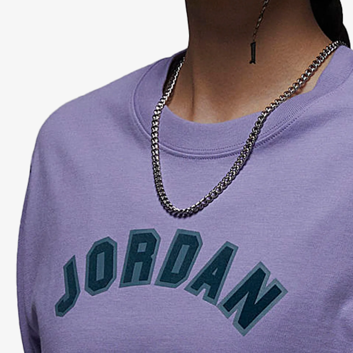 Nike genuine JORDAN women's letter logo printed short sleeved T-shirt FD0107-500