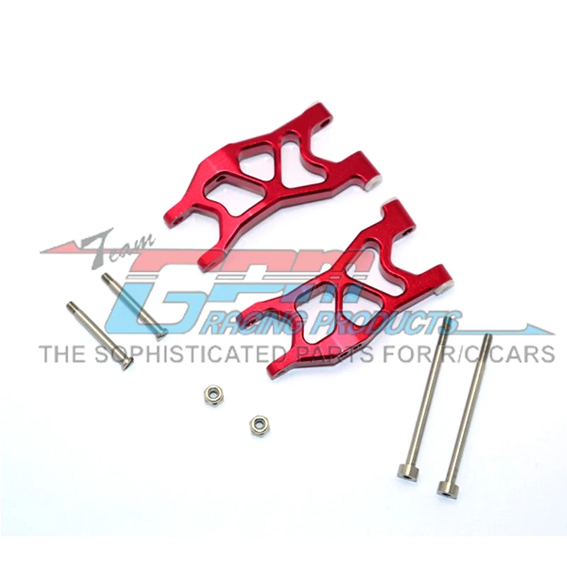 GPM ALUMINUM FRONT ARMS For AXIAL 1/18 4WD ELECTRIC YETI JR CAN-AM MAVERICK X3 X RS TURBO R-AXI90069 RC Upgrade