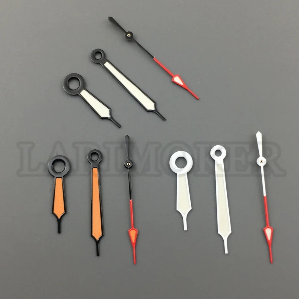 

LARIMOKER Watch Hands Green Luminous Wristwatch Modification Parts for NH35 PT5000 Movement