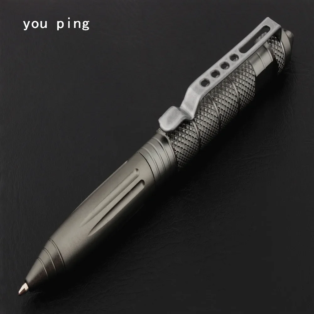 High quality 502 Metal Colour Tactical defense pen School Student Office Ballpoint pens