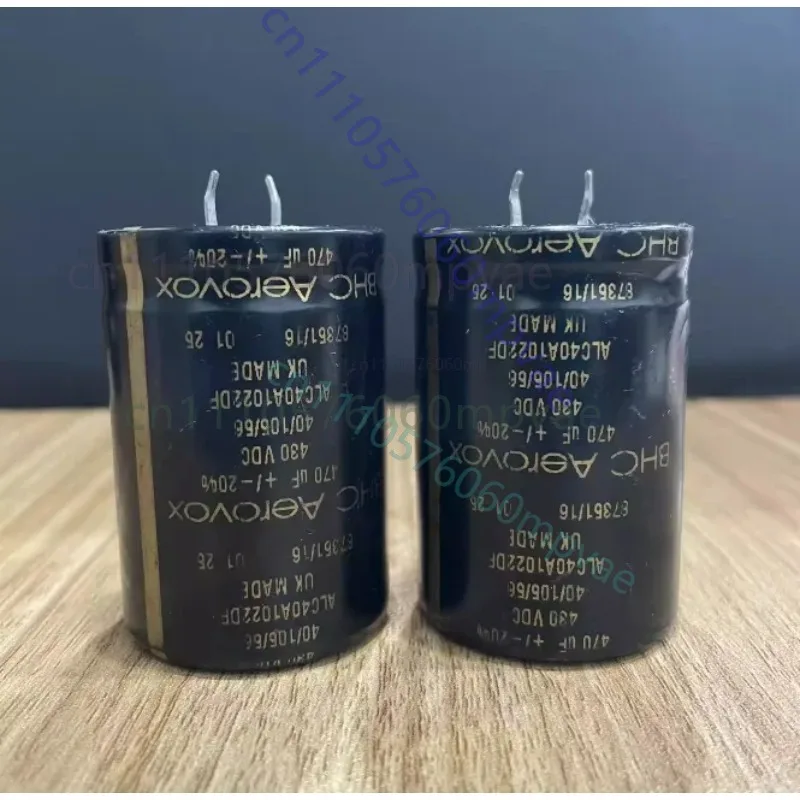 4PCS  Authentic British BHC Aerobox 470uf 430V 36X52MM electrolytic capacitor audio filter