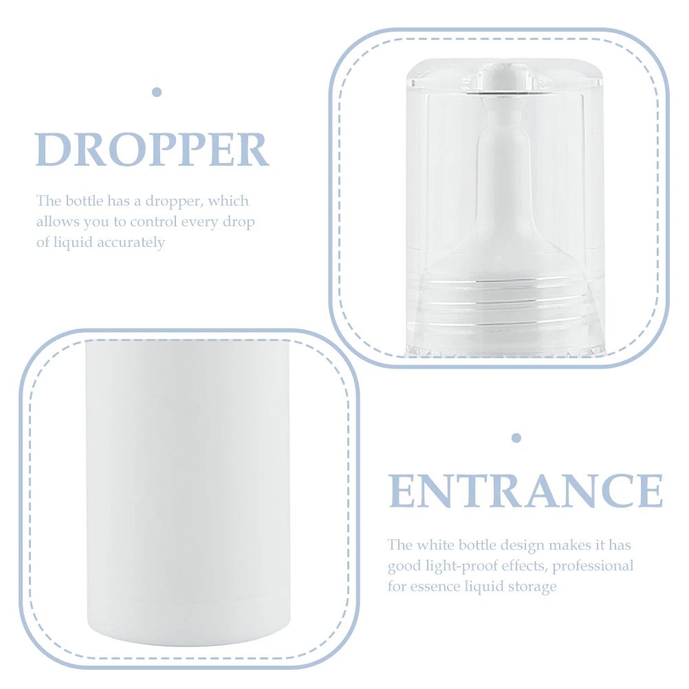 

5 Pcs Dropper Bottle Empty Bottles Liquid Washing Lotion Dispenser Droppers Small Travel