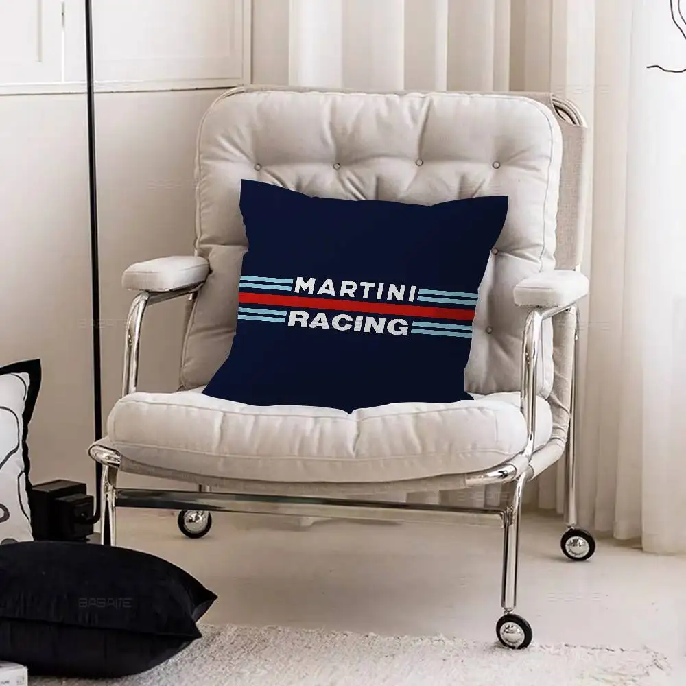 M-Martinis سباق وسادة هدية ديكور غرفة نوم المنزل أريكة غطاء وسادة السيارة 45x45 #6