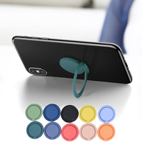 Portable Round Phone Finger Ring Holder 360 Smartphone Colorful Stand Degree Rotatable Mini Universal Phone Stand Tablet Support