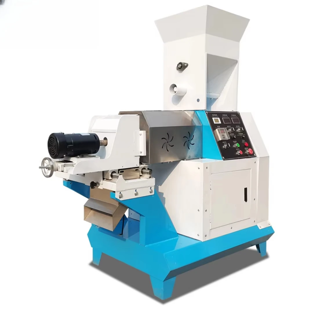 الفولاذ المقاوم للصدأ آلة تجهيز أعلاف الحيوانات الأليفة العائمة تغذية الأسماك الطارد الكلب الغذاء القط أرنب FoodFarm استخدام آلة بيليه #2