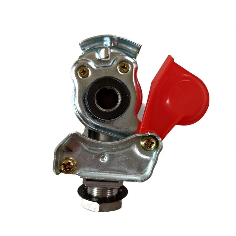 Truck Semi-trailer Original Imported Large Handshake Valve Steel Material Pneumatic Connection Valve