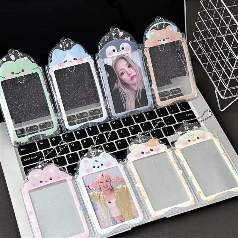 3 Inch Kpop Photo Card Card Holder Idol Album Postcard Collectible Card Display Frame Lomo Card Card Holder Card Case