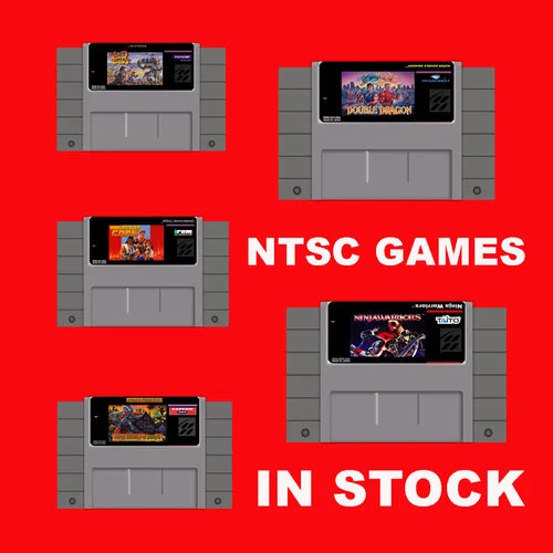 Stock de alta calidad, 16 bits, Super doble Dragon Wild Guns Undercover Cops NTSC, tarjeta de juego gris grande para jugadores de juegos SNES versión de EE. UU.