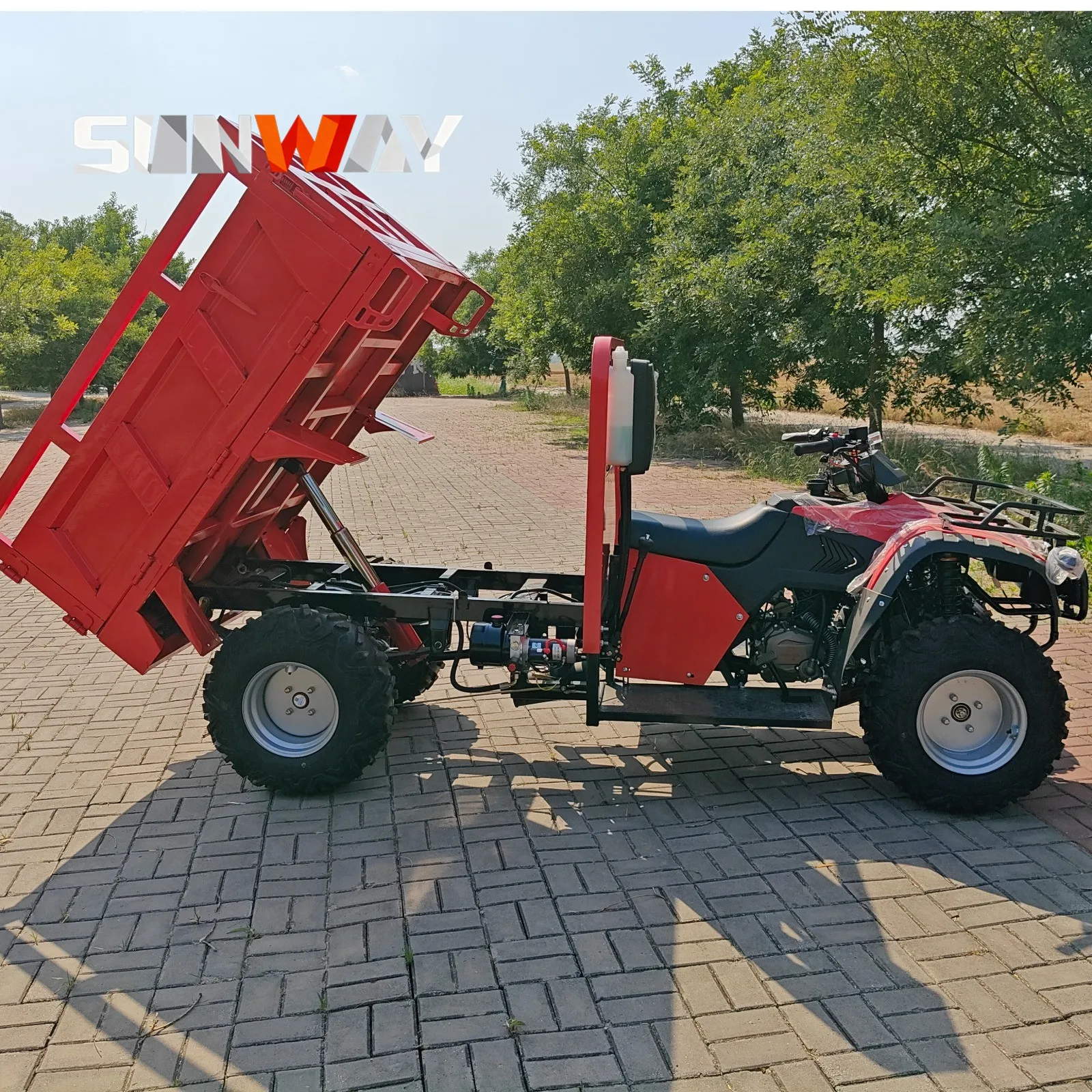 Advanced 400cc 4x4 Farm Transport Agricultural Utility Vehicle Heavy Load for Forestry Operations