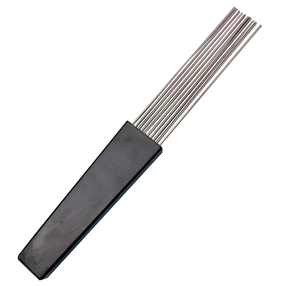 Guiro Metal Scraper Anti Slip Guiro Brush Latin Percussion Musical Instruments Parts Training Tools