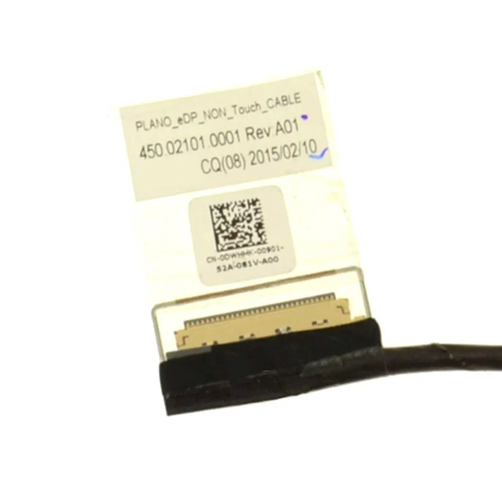 Kabel Flex Layar Video untuk Dell Latitude 3150 3160 E3150 E3160 Laptop LCD LED Layar Pita Kabel Kamera 450.02101.1001 0DWHHK