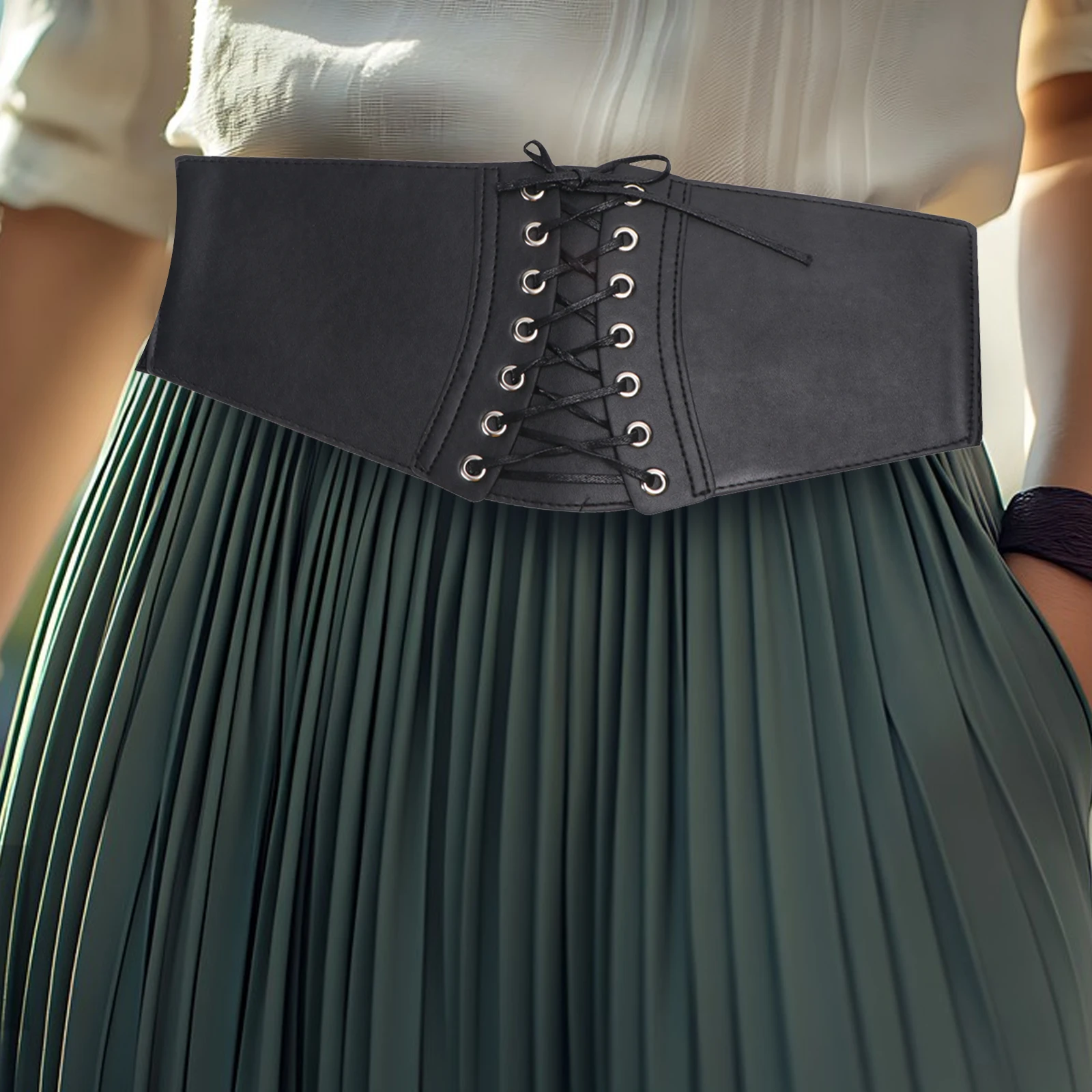 

Girdle Belt Long Gown Corset Decorative Waistb Shaping Clothes Fashion Dress Waist Belt Women Accessory Body Beam