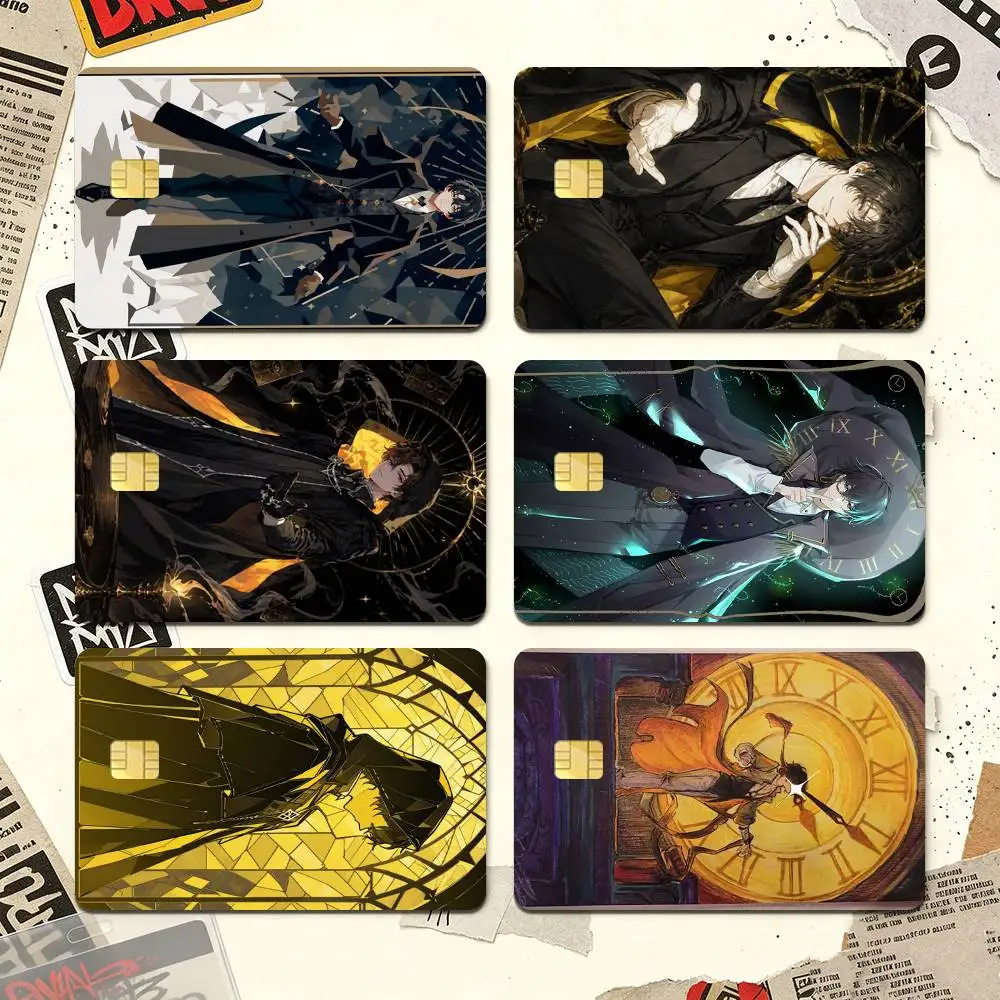 POP Lord Of Mysteries Credit Card HD Stickers Easy to replace, change card style anytime as you like