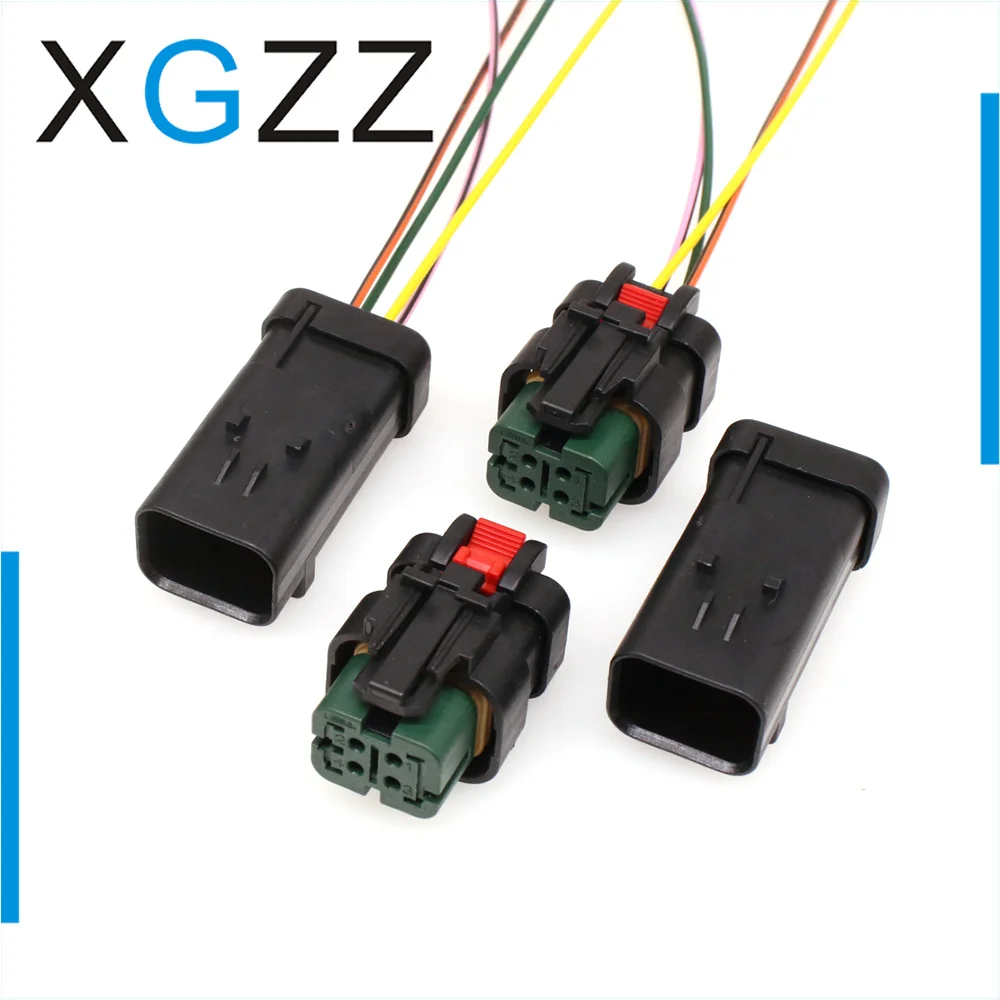 776488-1/776487-1/2/3/4 Suitable for Caterpillar excavator Caterpillar excavator 4-wire automotive connector harness plug