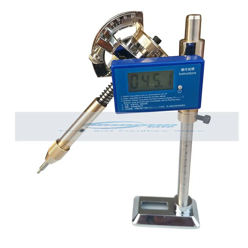 32/64/72/90/96 Internal gear digital display angle manipulator gem facet machine angle polished handle stainless steel copper