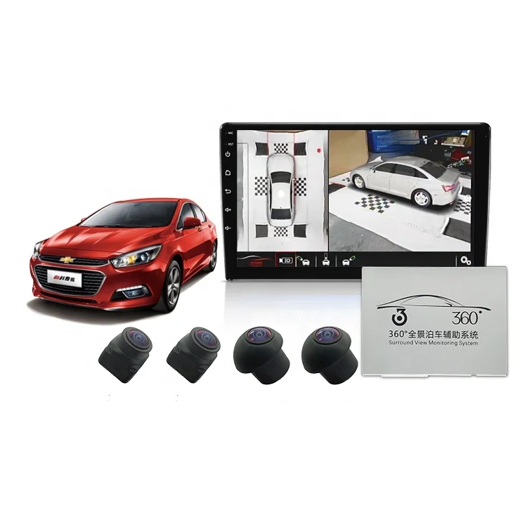 

Hot Sale KINGCROWN 360 Bird View Backup & Reverse Camera With 360 Panoramic Driving Assistant Waterproof Night Vision