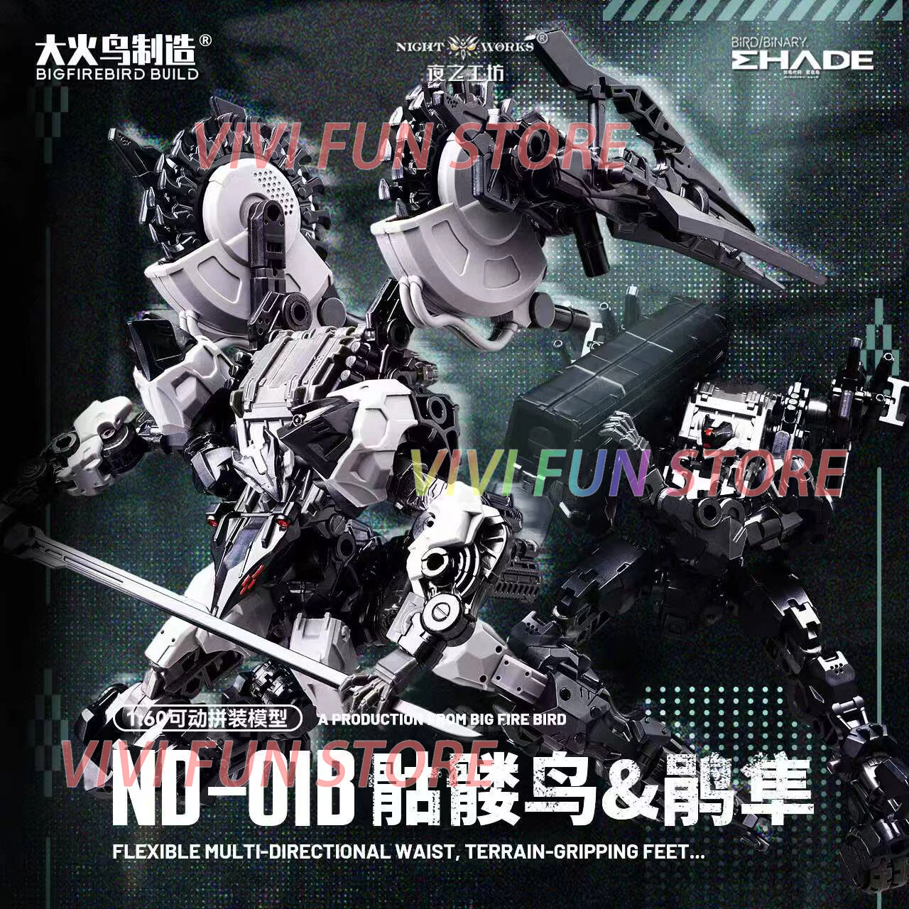 Op voorraad BIGFIREBIRD BUILD  - Model Kit Lynx recensie en prijs