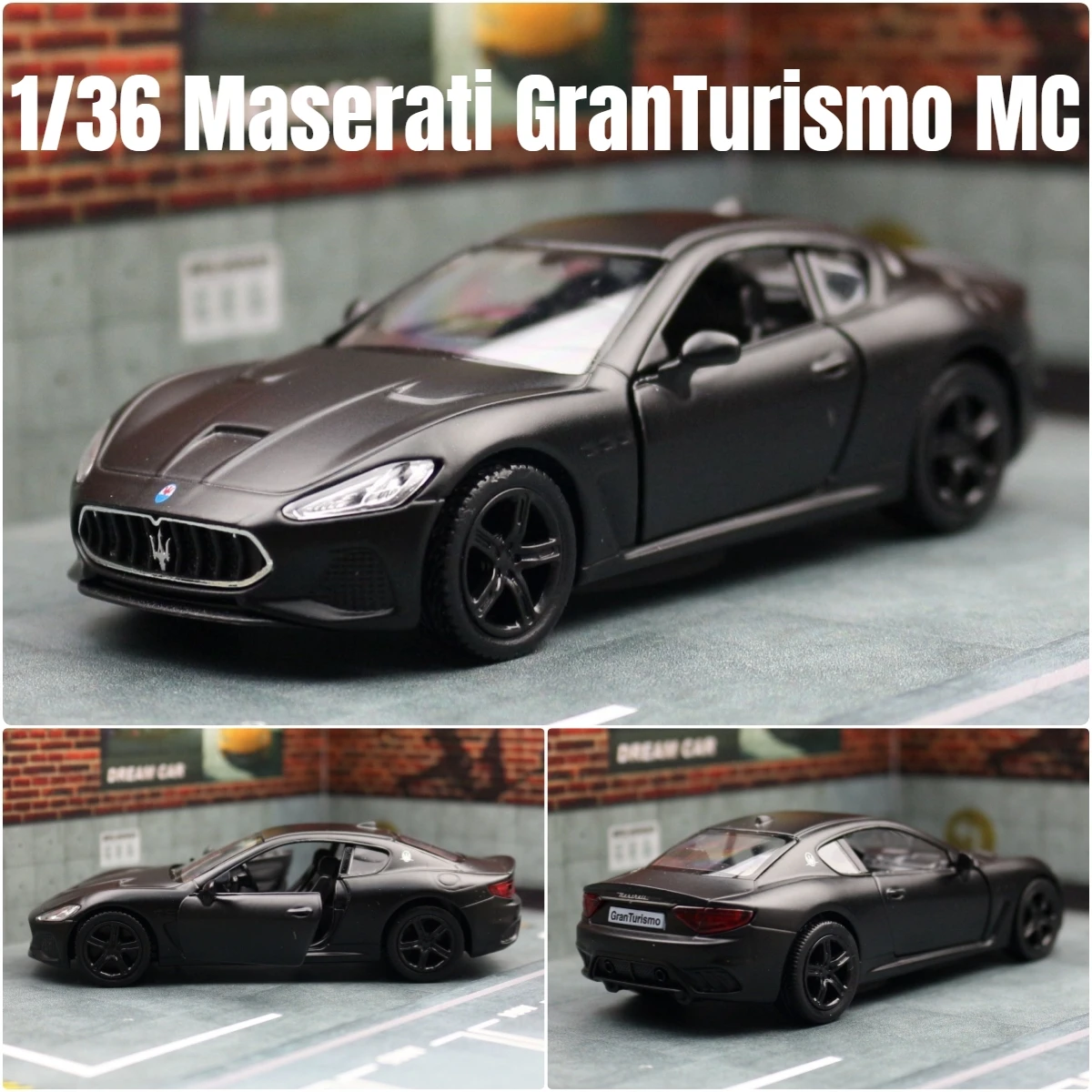 ミニカー Maserati MC GT4 1 of 1,584 pcs 1/36 Maserati GranTurismo MC Super Sport Toy Car Model For