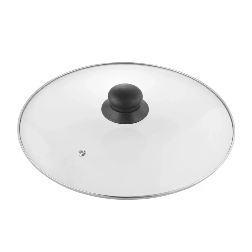 

Durable High Quality Brand New Knobs Pot Lid Apply Black Cookware Dining Kitchen Pot Cover Pot Pan Replacement