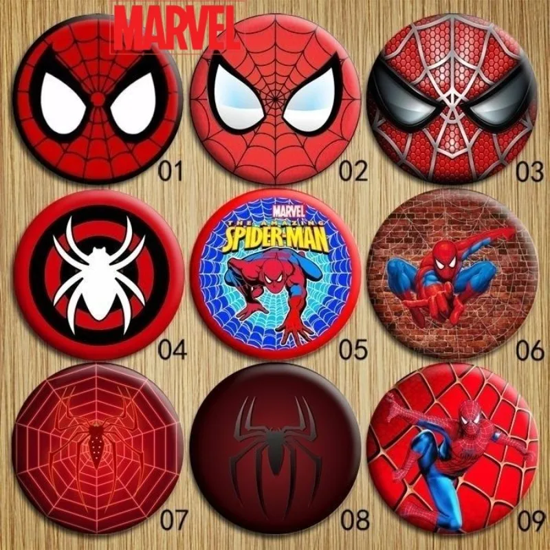 

Товары Marvel, милый мультяшный Человек-Паук, новый модный памятный значок, персонализированная студенческая брошь, универсальная для выхода