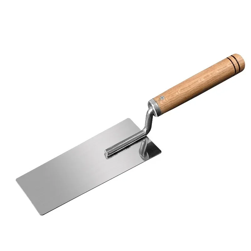 Trowel Stainless Steel Tile Trowel One-piece Molding Dish Knife Bricklayer Plastering Tile Laying Plaster Spoon Plastering Knife