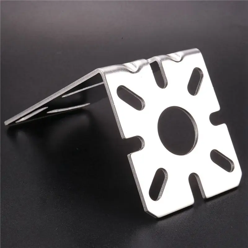 Daily Sale 2X Outdoor Patch Antenna Mount L-Shaped Antenna Brackets U-Type Hoop Fixation Holding Pole Installation