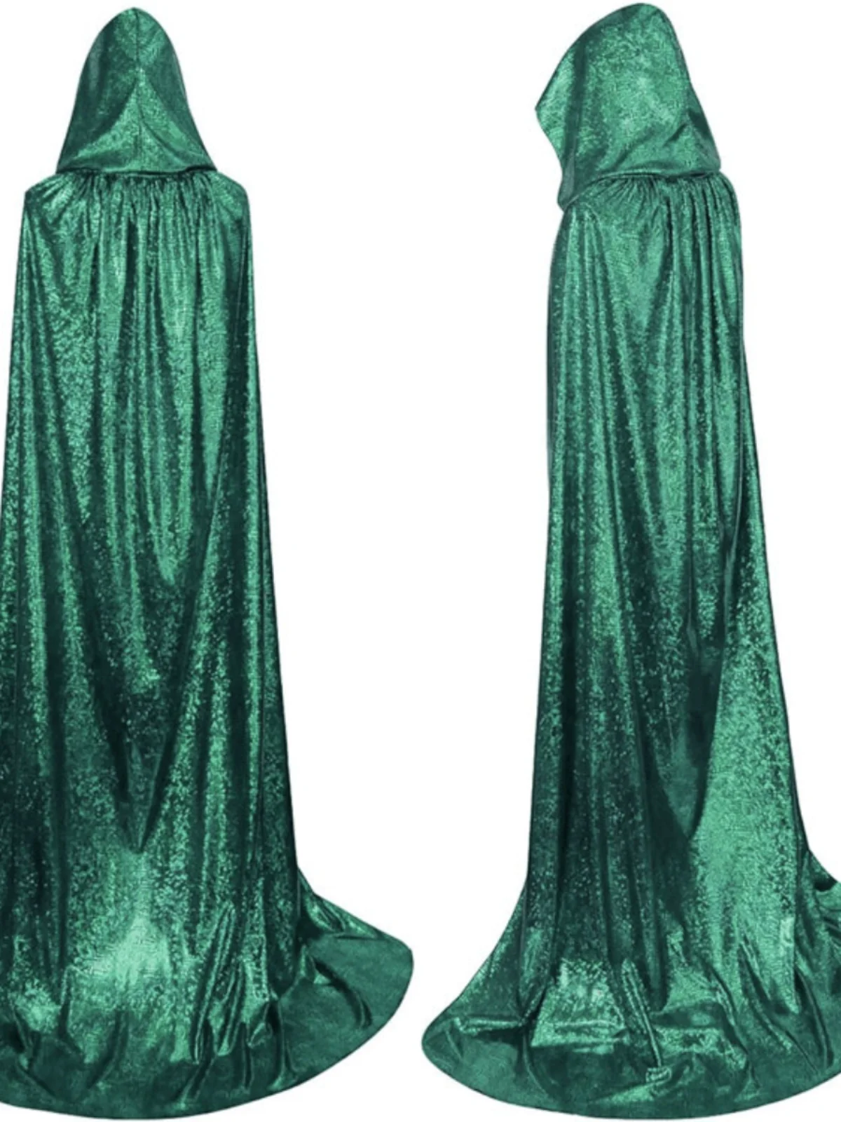 

Длинный капюшон для взрослых, халат на Хэллоуин, ролевые игры, костюм для сценического выступления, модный ветрозащитный полиэстер