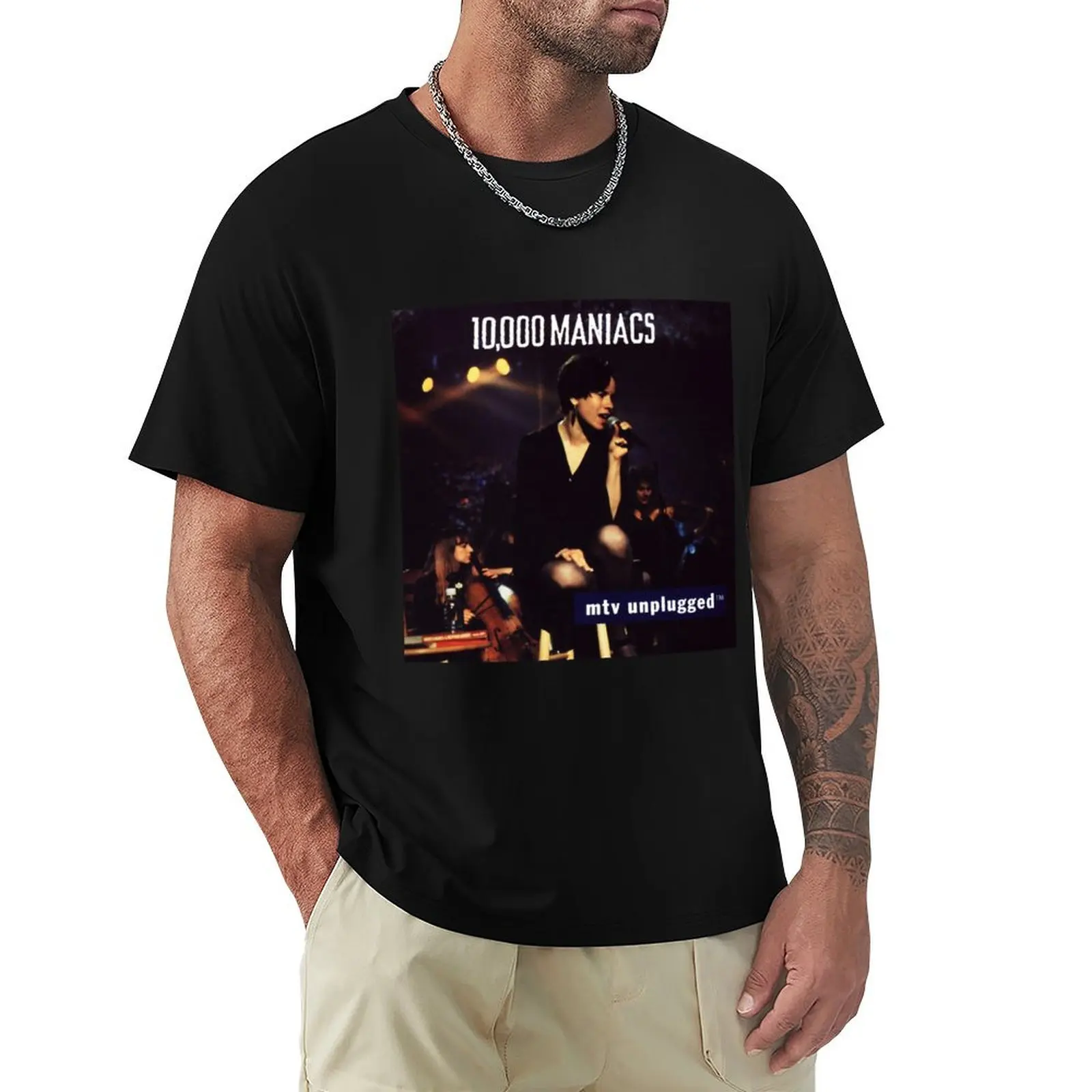 MTV unplugged T-Shirt Plus Size Street Style Tee