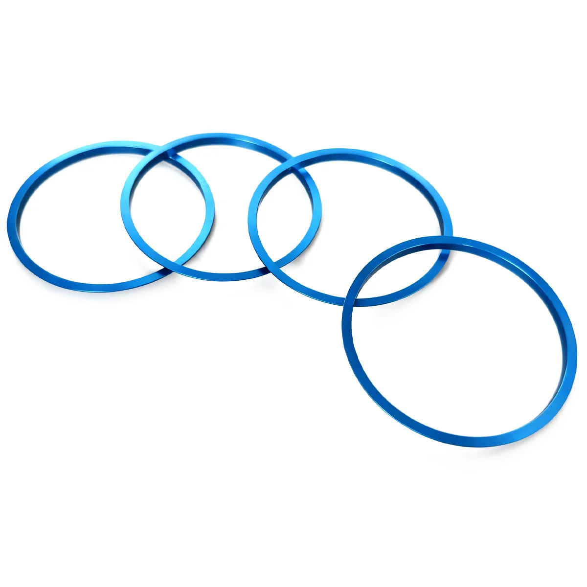 4-teiliges Set Kompatibel mit Toyota Tacoma 2016-2023 Klimaanlagen-Lüftungsdekorationsringe Armaturenbrett Luftauslass-Abdeckung Zierleisten – Detail 4