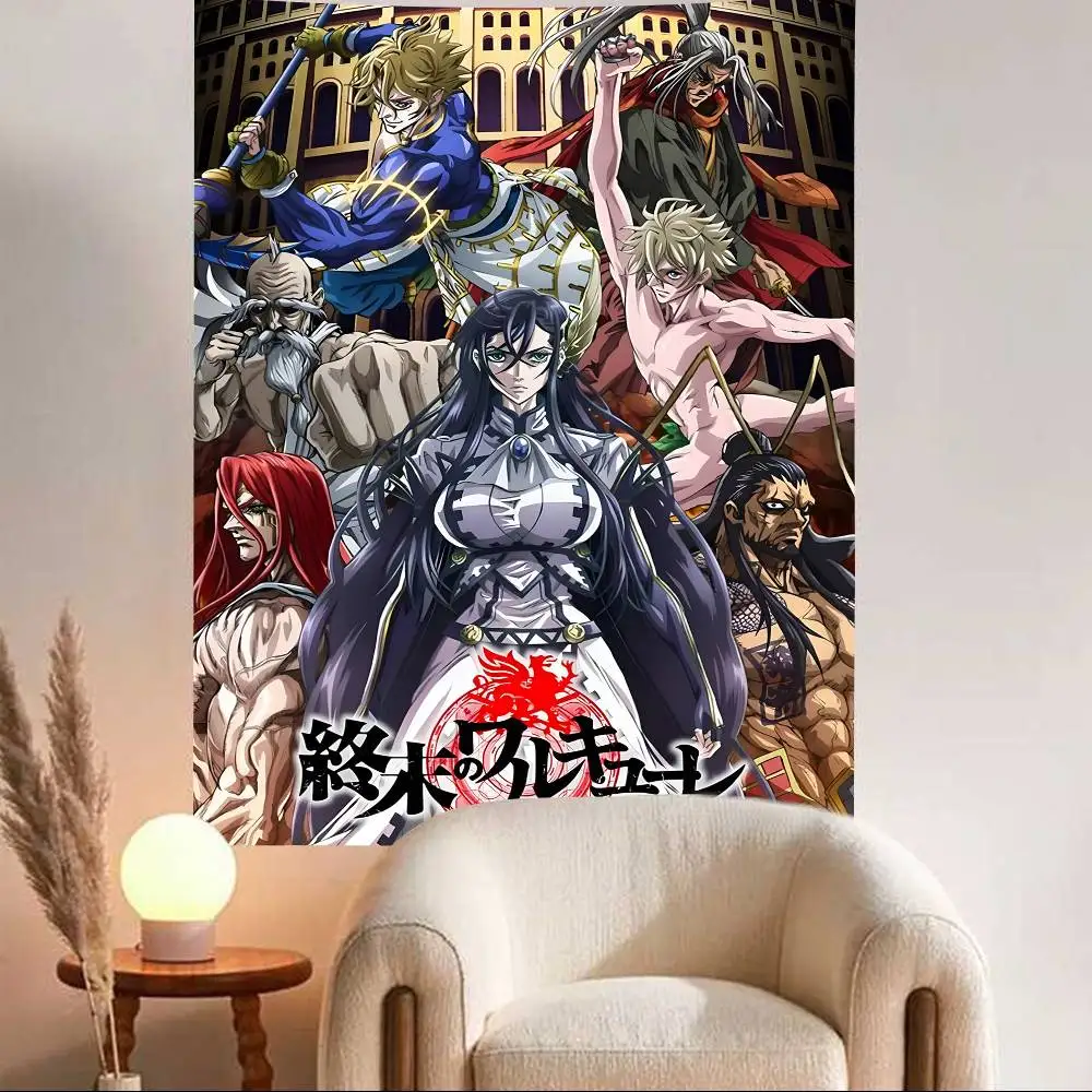 سجل أنيمي من قماش خلفية قابلة لإعادة الاستخدام من Ragnarok، قماش خلفية مطبوع عليه حيوانات لتزيين حفلات أعياد الميلاد للأطفال