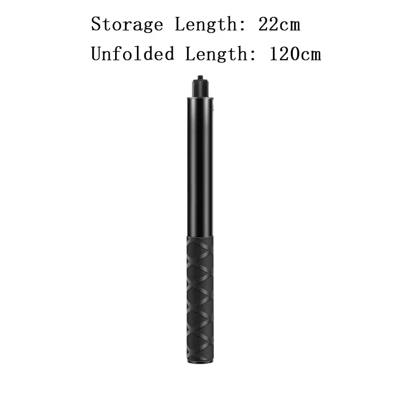 Selfie-Stick-Set mit Griff für Insta360 X5 X4 GoPro 13 12 11 DJI Action 6 5Pro 4 SJCAM Kamera Bullet Time Unsichtbarer Selfie-Stick
