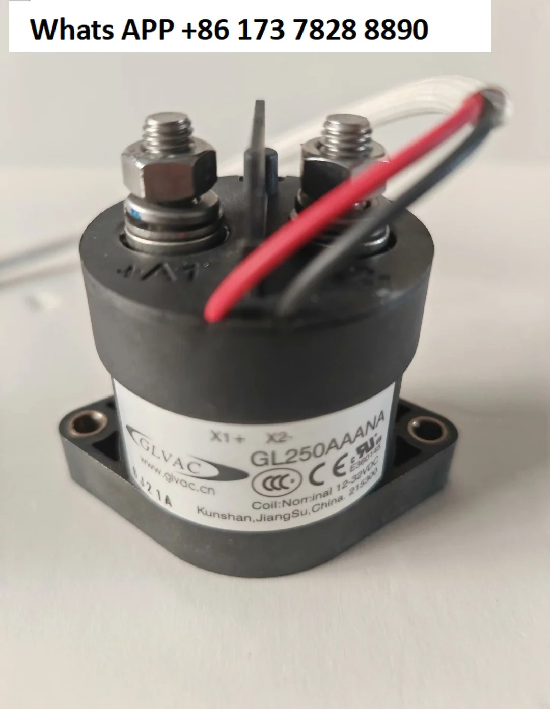 

Реле Guoli HVDC GL250AAANA катушка 12-32 В выдерживаемое напряжение 750 В 250 А пятно