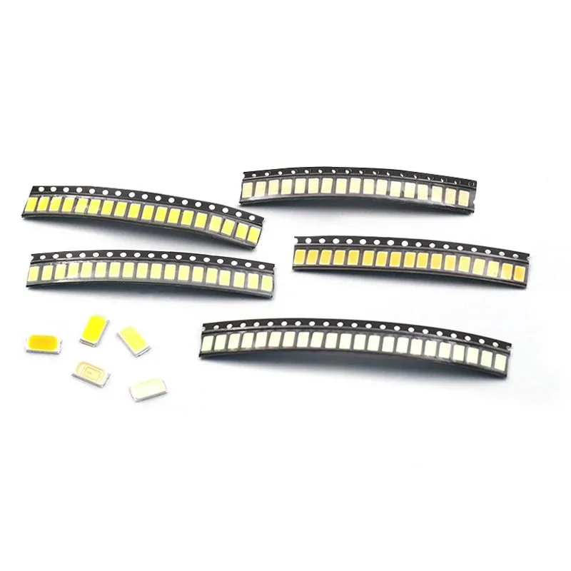 30pcs 0.2W 0.5W Highlight 5730 Cold White Red LED SMD Lamp Beads Are White Warm White Blue Emerald Green Yellow