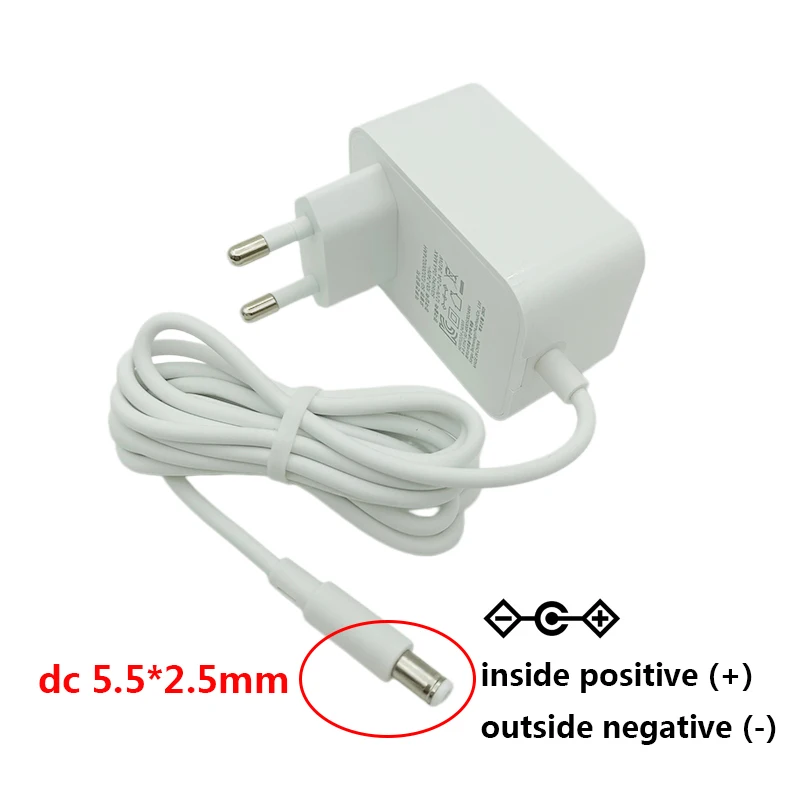 White Power 24V Power Supply DC 12V KR White 12V KR Plug EU 4.8mm 12V Power Supply KR Plug EU4.8mm 24V1A 12V2A Adapter Korea